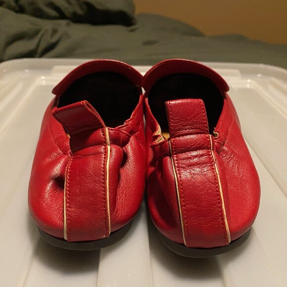 Everlane the Day Loafer in red leather - Picture 10 of 14